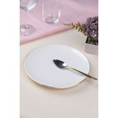 Tabak Evi Porselen Natura Altın Yaldız Pasta Tabağı 20,50CM Tekli