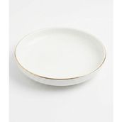 Tabak Evi Porselen Sofia Altın Yaldızlı Çukur Tabak 18,5cm 620CC Tekli - 18,5 cm