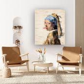 Tablolife İNCİ KÜPELİ KIZ 60 x 90 cm KANVAS TABLO