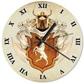 Tablomega Ours Is The Fury Bizde Öfke Var Dekoratif 50x50 cm Duvar Saati