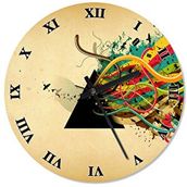 Tablomega Pink Floyd Desenli 50x50 cm Duvar Saati