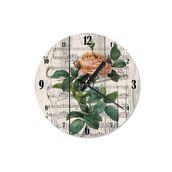 Tablomega SAAT-1562-50 Nota Ve Gül Akarlı 50 cm Çap Duvar Saati