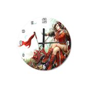 Tablomega SAAT-329-50 Lol Akali Desenli 50 cm Çap Duvar Saati