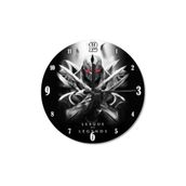 Tablomega SAAT-331-30 Lol Shaco Şekilli 30 cm Çap Duvar Saati