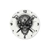 Tablomega SAAT-764-30 Terör Kurukafa Akarlı 30 cm Çap Duvar Saati