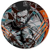 Tablomega The Wolverine Temalı 30x30 cm Duvar Saati