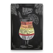 Tabloshop Bahama Mama Kokteyl Tarifi 60x90 cm Tablo