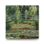 Tabloshop Claude Monet Japanese Footbridge 50x50 cm Tablo