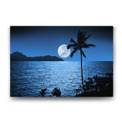 Tabloshop Dolunay Ay Işığı 140x100 cm Tablo