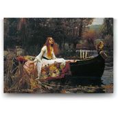 Tabloshop Edmund Blair Leighton Lady of Shalott 90x60 cm Tablo
