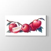 Tabloshop Elma Çizim 120x60 cm Tablo
