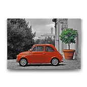 Tabloshop Fiat 500 90x60 cm Tablo