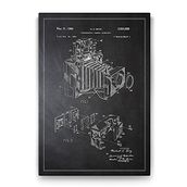 Tabloshop Fotoğraf Makinesi Patenti 40x60 cm Tablo