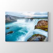 Tabloshop Icelandic Şelalesi 90x60 cm Tablo