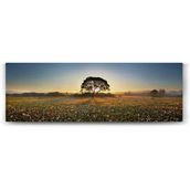 Tabloshop Kır Çiçekleri Ağaç 120x40 cm Tablo