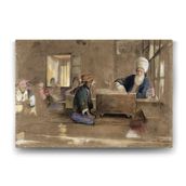 Tabloshop Kuran-ı Kerim Okuyan Çocuk 100x70 cm Tablo
