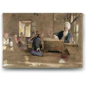 Tabloshop Kuran-ı Kerim Okuyan Çocuk 125x80 cm Tablo
