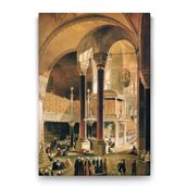 Tabloshop Osmanlı Zamanında Ayasofya 100x140 cm Tablo