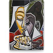Tabloshop Pablo Picasso Tete Dune Femme 100x140 cm Tablo