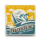 Tabloshop Paradise 40x40 cm Tablo
