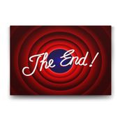 Tabloshop The End Film 75x50 cm Tablo