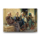 Tabloshop Tony Binder Kahve Zamanı 90x60 cm Tablo