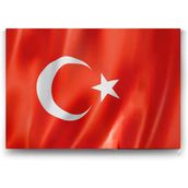 Tabloshop Türk Bayrağı 100x70 cm Tablo