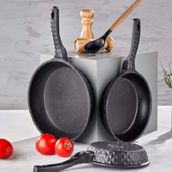 Taç 8066 Bella Döküm 20-24-28 CM 3'lü Tava Seti