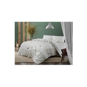 Taç Adena Bej Çift Kişilik Ranforce Nevresim Takımı