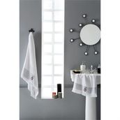 Taç Beşiktaş Beyaz Banyo Havlusu