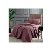 Taç Bordo Glory Çift Kişilik Yatak Örtüsü