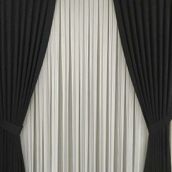 Taç Karartma Blackout Pilesiz Kum Beji 190x270 cm Fon Perde