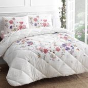 Taç Kristal Beyaz Çift kişilik Yorgan Seti