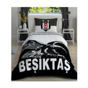 Taç Lisansli Beşiktaş Kapitoneli Tek Kişilik Nevresim Takımı