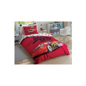 Taç Lisanslı Cars Speed Frenzy Tek Kişilik Nevresim Takımı