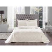 Taç Madison Ekru Tek Kişilik Pike Takımı