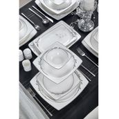 Taç Real Bone Olea Platin 60 Parça 12 Kişilik Yemek Takımı