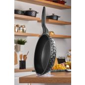 Taç Siyah 28 cm Bella Dokum Tava
