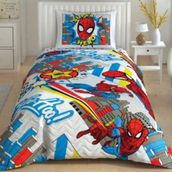 Taç Spiderman Hero Kapitoneli Lisanslı Nevresim Takımı