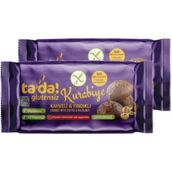 Tada Glutensiz Gluten Free Kahveli ve Fındıklı Kurabiye 75 gr (2 Adet)