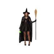 tahtakale marketi Cadı Pelerin Şapka Seti Halloween Cadı Kostüm Set