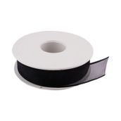 Tahtakale Toptancıları 2.5 cm 20 m Siyah Şifon Kurdele