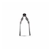 Tahtakale Toptancıları 4 x 10 cm Kek Kurabiye ve Pasta Kalıbı Metal Şekilli Biberon Modeli