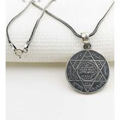 Takıhan 925 Ayar Gümüş Mührü Süleyman Kolye