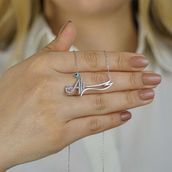 Takıhan 925 Ayar Gümüş Nazar Boncuklu Hz Ali Kolye