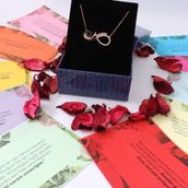 Takıhan 925 Ayar Yanında Anneye Özel Not Kağıtları Gümüş Annem Kolye