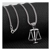 Takıhan Adalet Terazisi 925 Ayar Gümüş Kolye