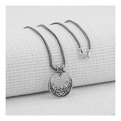 Takıhan Ayyıldız Tasarımlı Vatan Yazılı 925 Ayar Gümüş Erkek Kolye