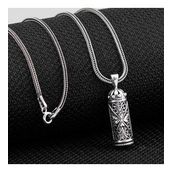 Takıhan Kalp Tasarımlı Cevşeni Kebir Dualı 925 Ayar Gümüş Kolye