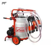 Tamam Ecomini İkili İnek Süt Sağma Makinesi (Alüminyum Güğüm-Kauçuk) (Kuru)